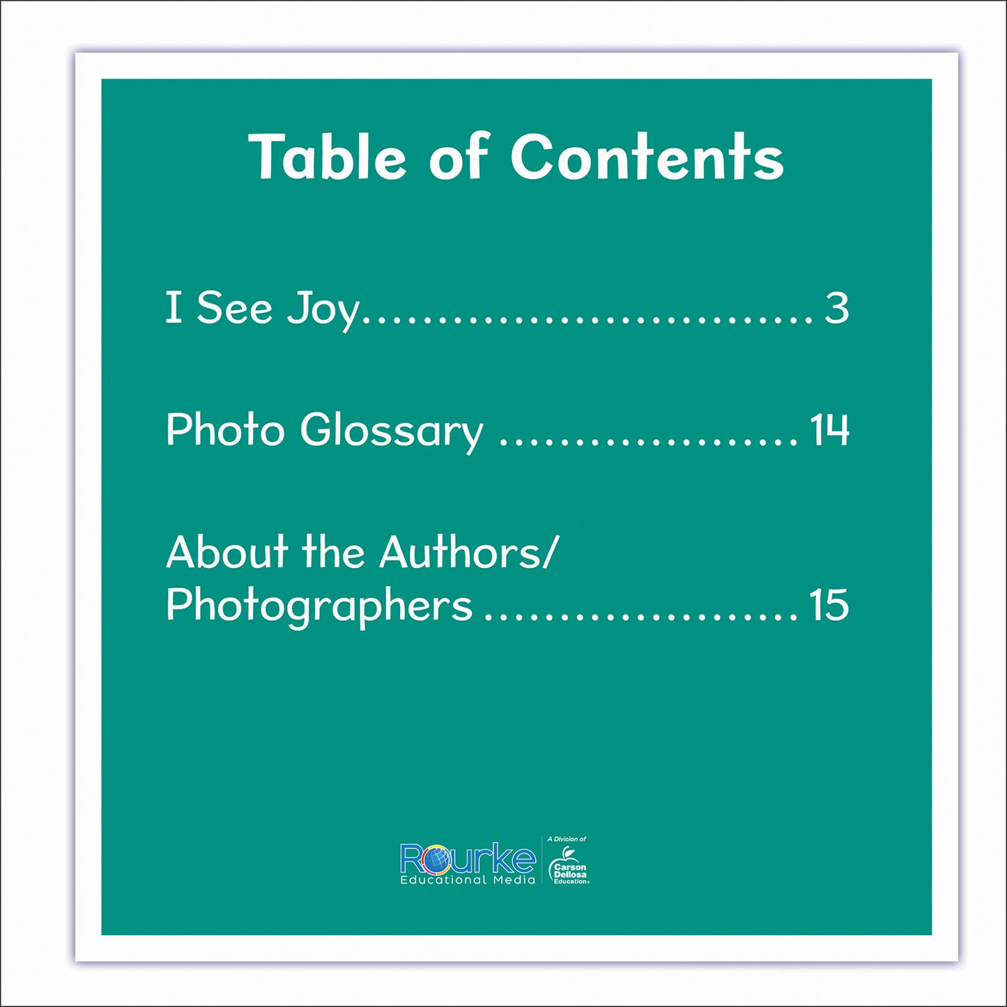 I See Joy Reader, Grade PK-2, Paperback