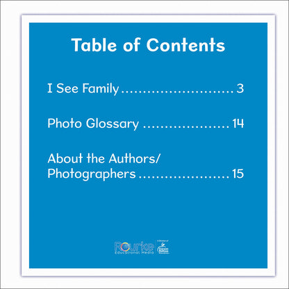 I See Family Reader, Grade PK-2, Paperback