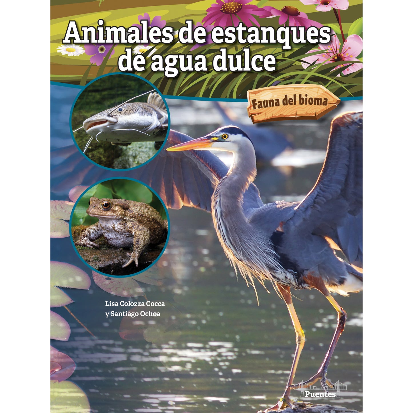 Animales de estanques de agua dulce Hardcover