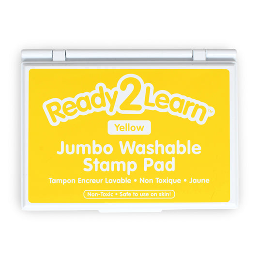 Jumbo Washable Stamp Pad - Yellow - 6.2"L x 4.1"W