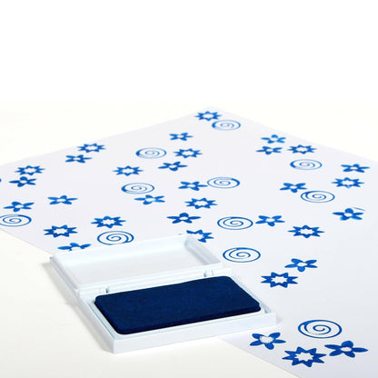 Washable Stamp Pad - Blue - Pack of 6