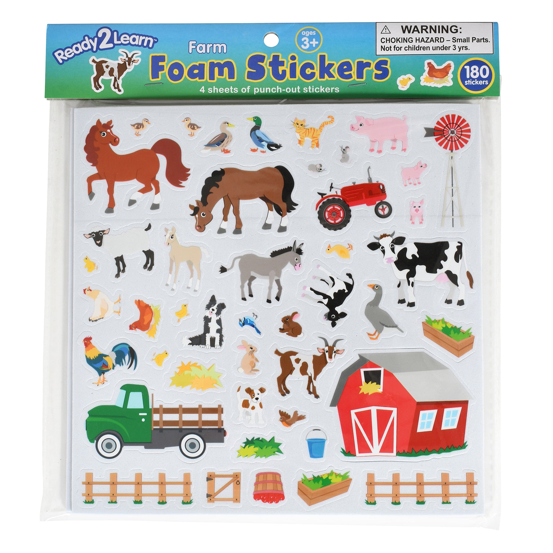 Foam Stickers Farm – Loomini