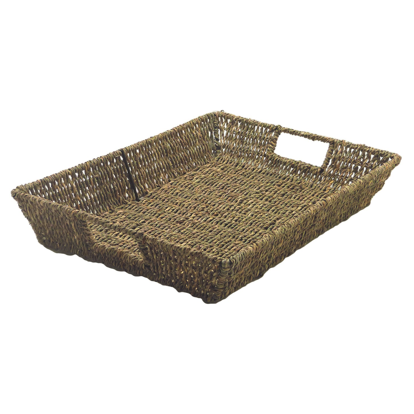 Seagrass Basket, 16" x 12" x 3"