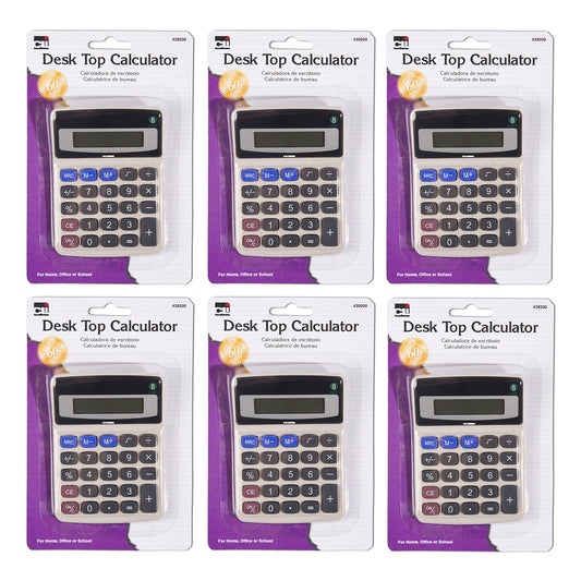 Desktop Calculator, Bundle of 6