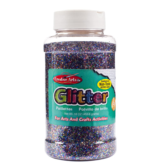 Multi-Color Glitter Bottle 16 oz, Set of 3