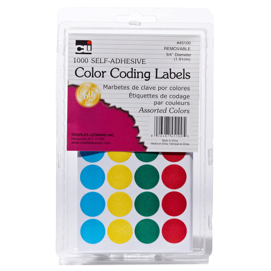 Color Coding Labels, Assorted