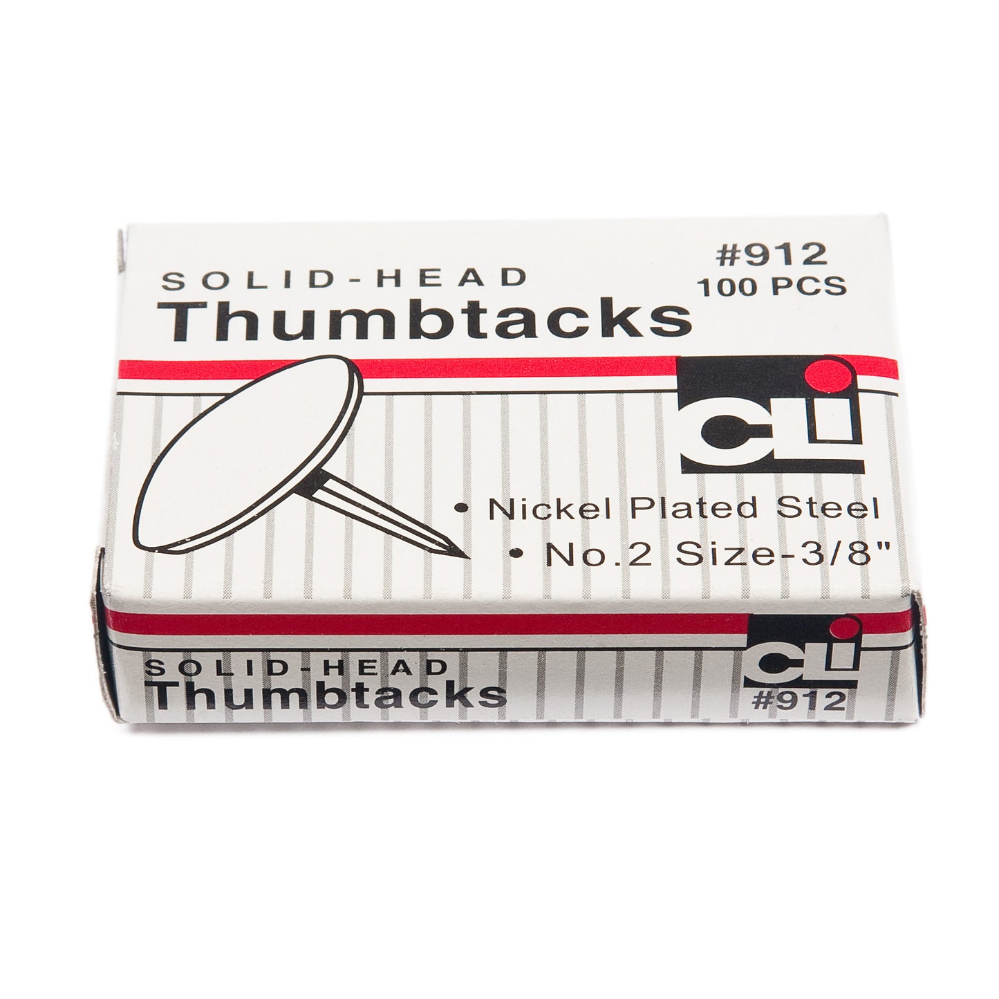 Thumb Tacks, 100 Per Pack, 30 Packs