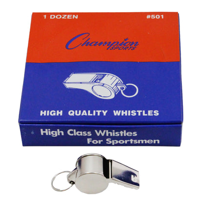 Metal Whistle, Set of 12