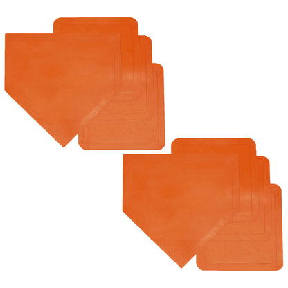 Throwdown Gym Base Set, Orange, Set of 4, Pack of 2 Sets