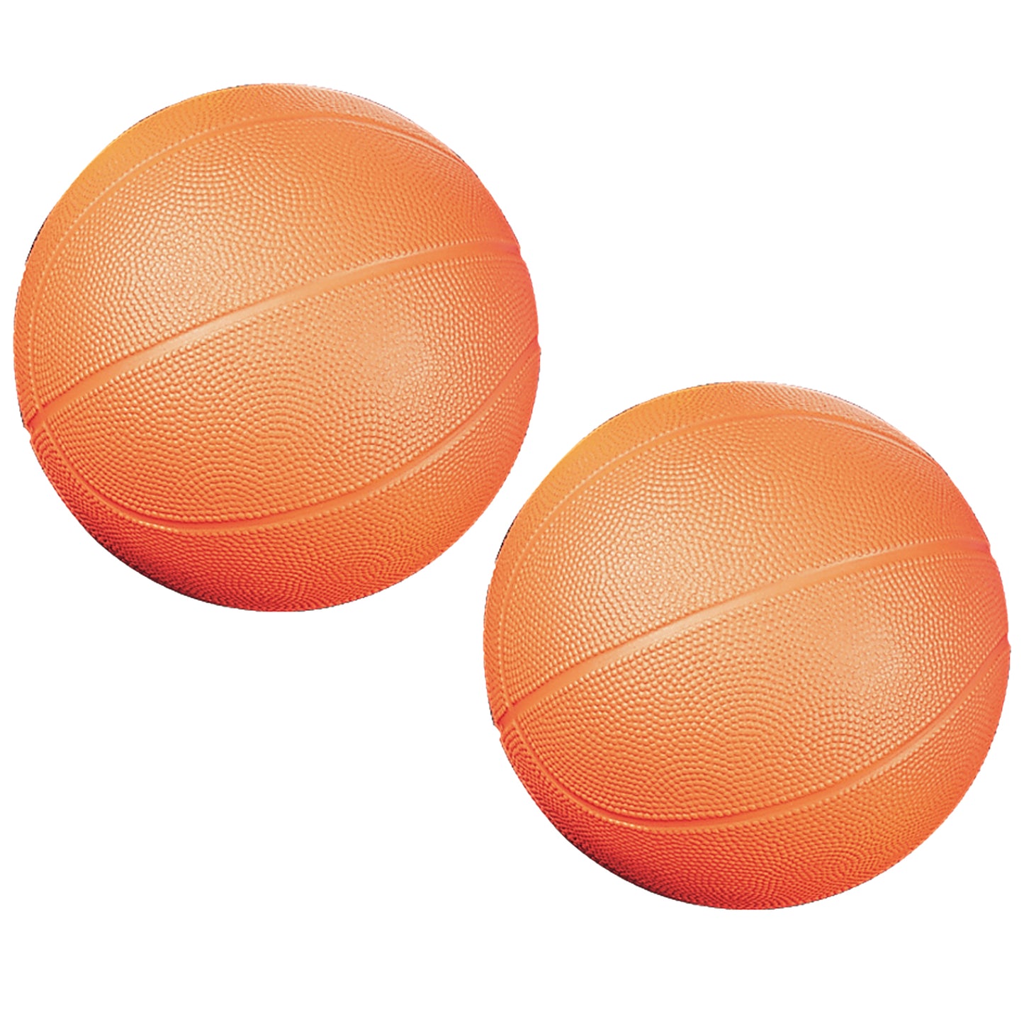 Coated High Density Foam Basketball, 2/Pack