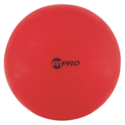 FitPro Training & Exercise Ball, 65cm, Red