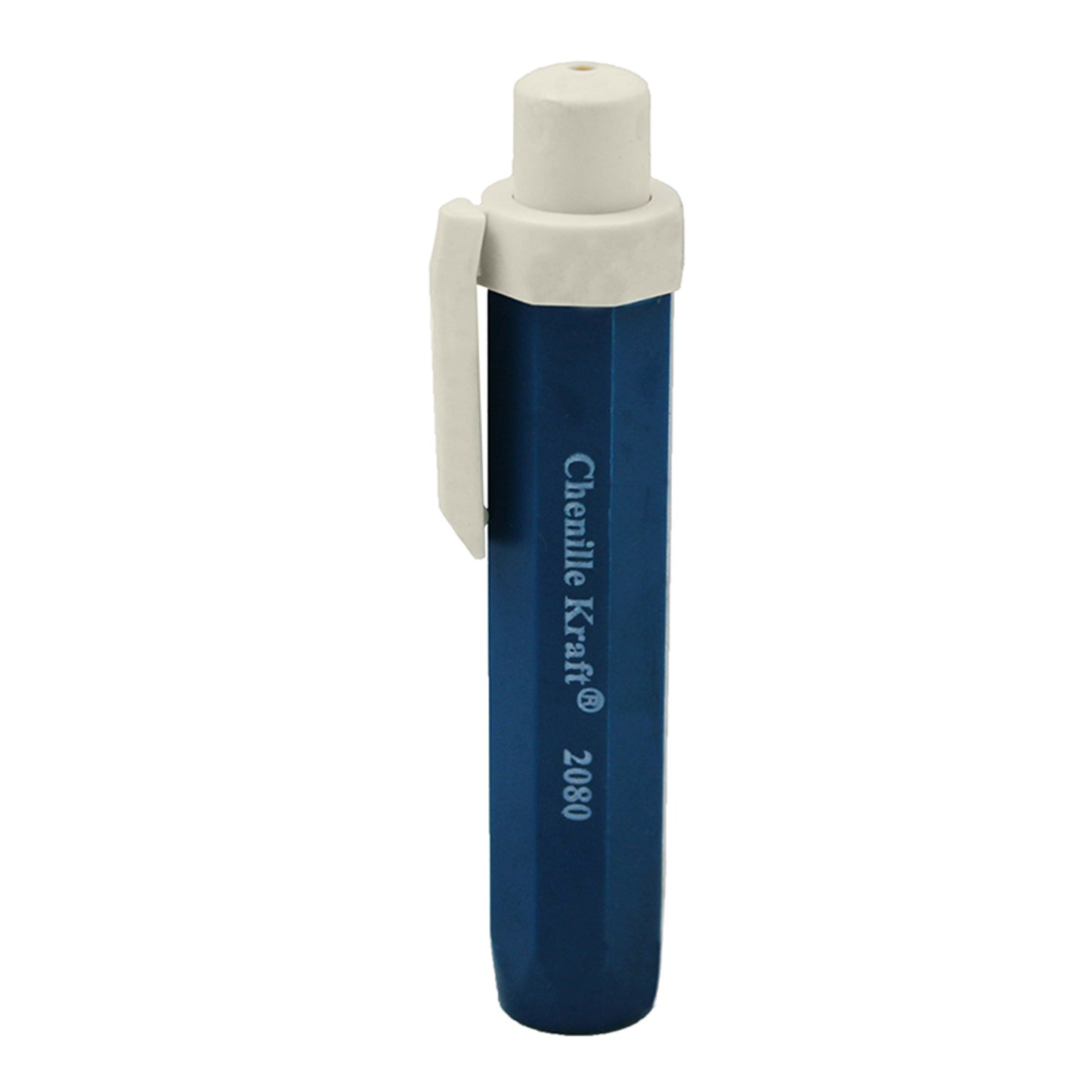 Chalk Holder, Blue, Plastic, 3-7/8" x 1", 1 Holder