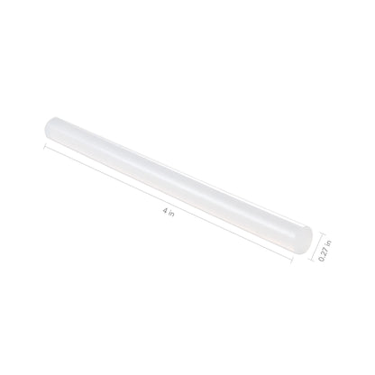 Hot Glue Sticks, Clear, 4" x 0.3125", 12 Per Pack, 12 Packs