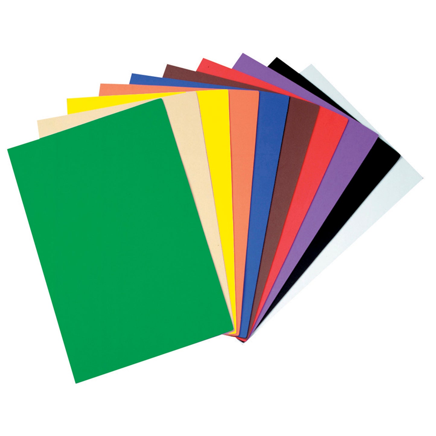 WonderFoam® Sheets, Assorted 10 Colors, 9" x 12", 10 Per Pack, 4 Packs