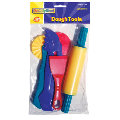 Dough Tools, 5 Assorted Patterns, 5" to 8", 5 Pieces