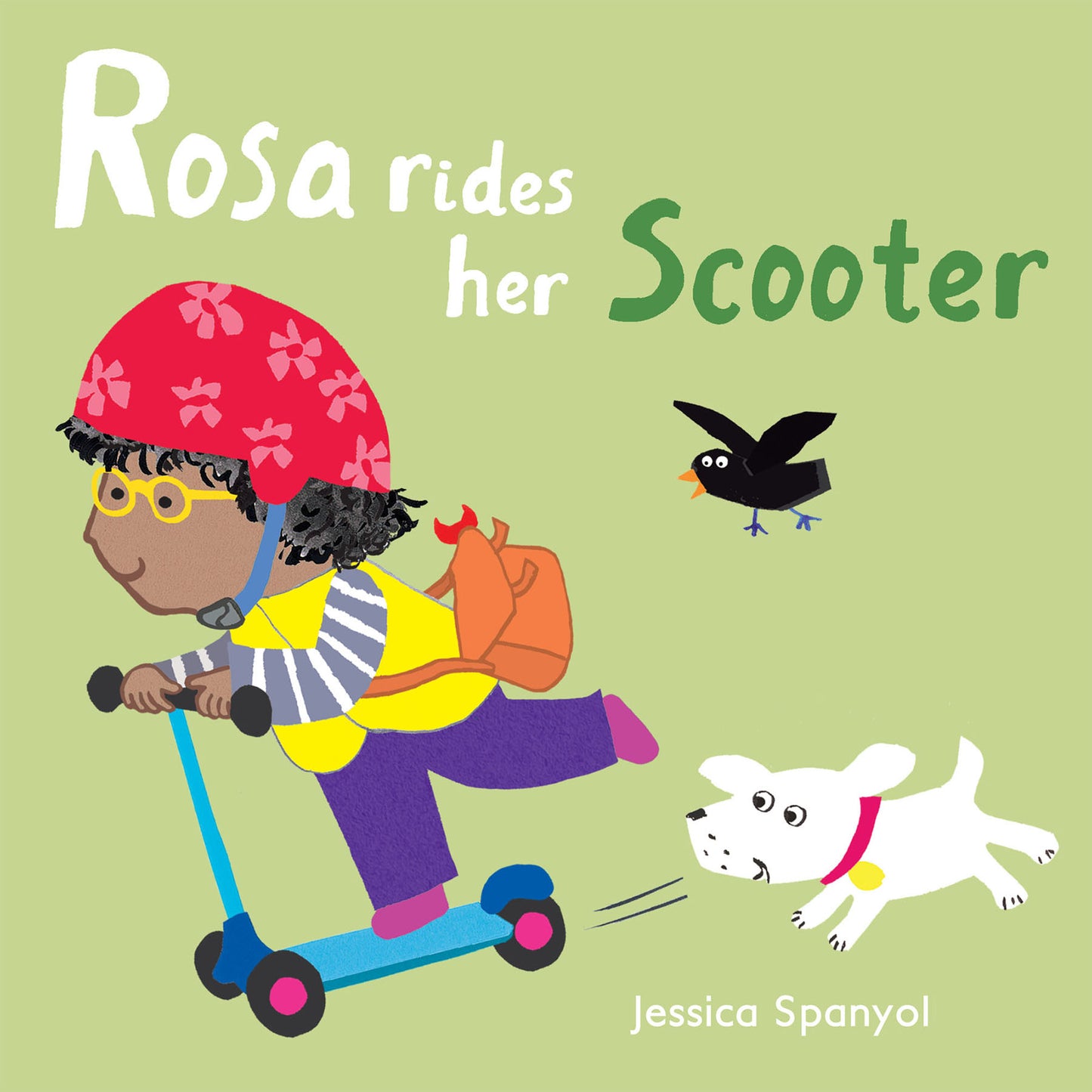 Rosa Rides her Scooter Board Book