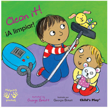 Helping Hands/Manos Amigas Bilingual Books, Set of 4