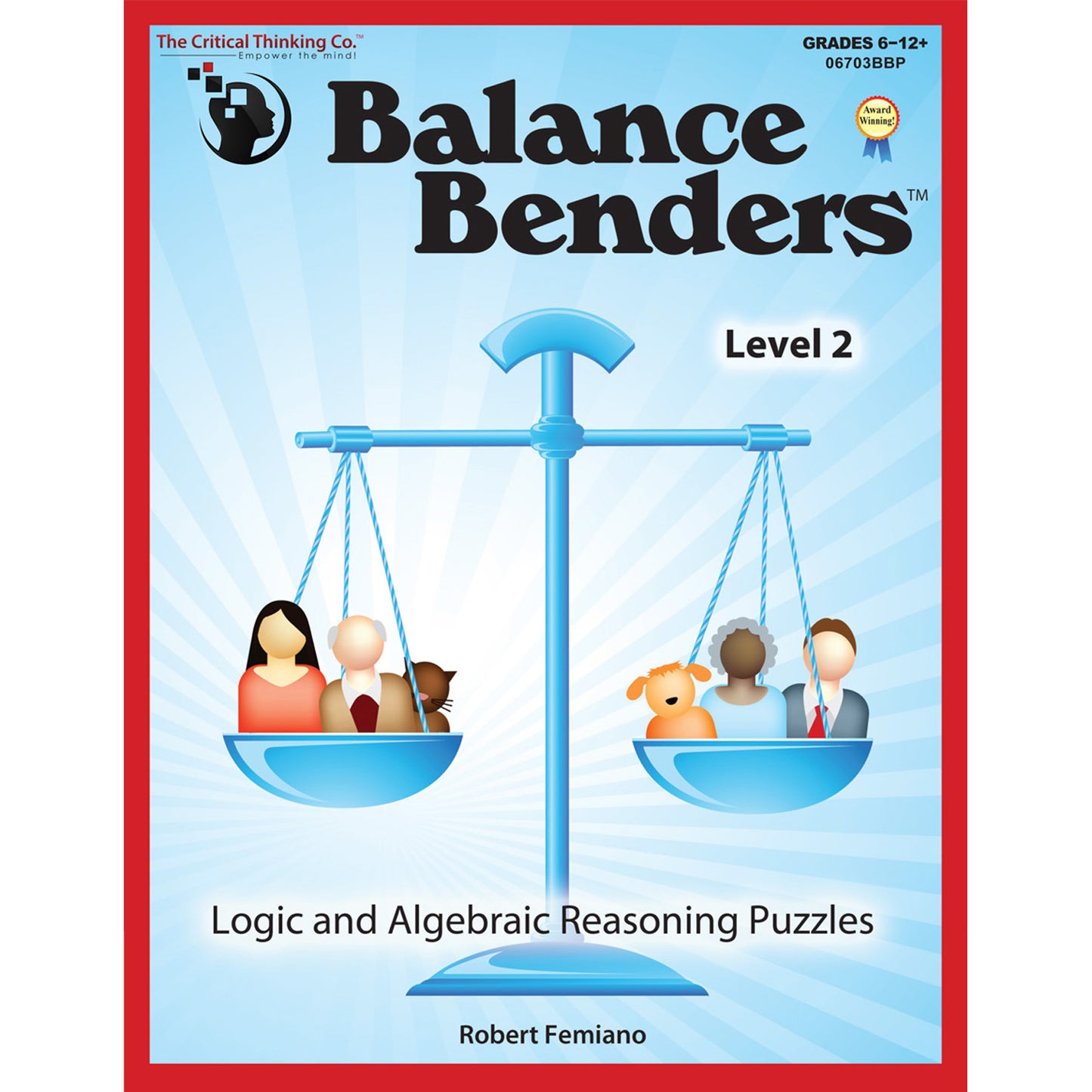 Balance Benders™, Math, Level 2, Grades 6-12+