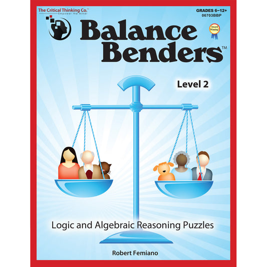 Balance Benders™, Math, Level 2, Grades 6-12+