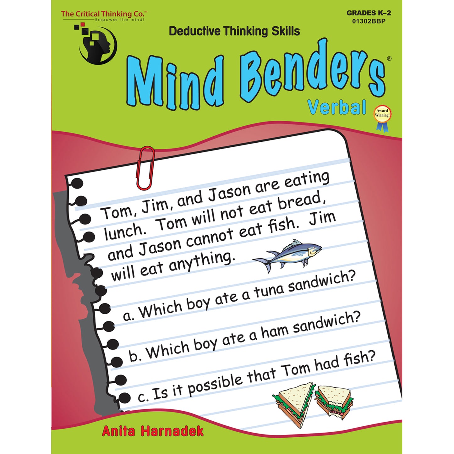 (2 EA) MIND BENDERS VERBAL GR K-2