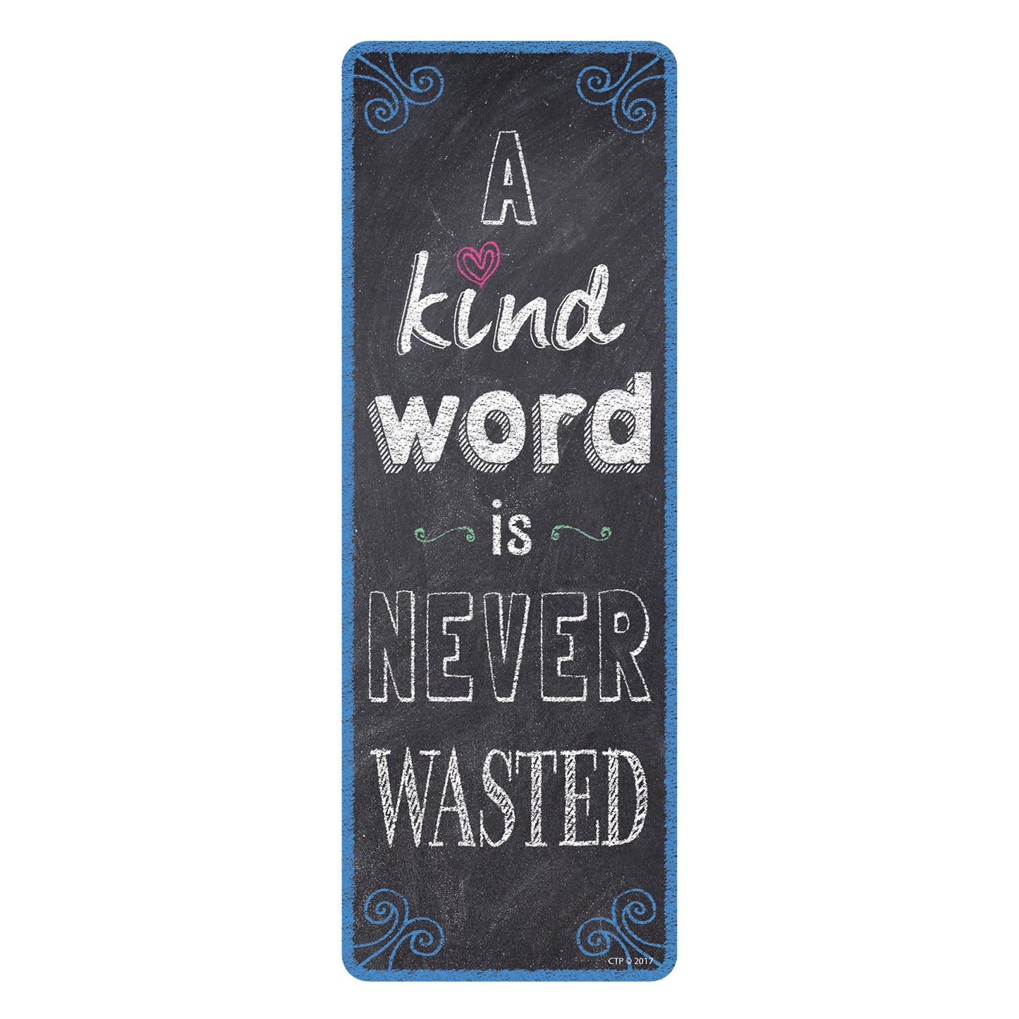 Chalk It Up! Motivational Quotes Bookmarks, Pack of 30