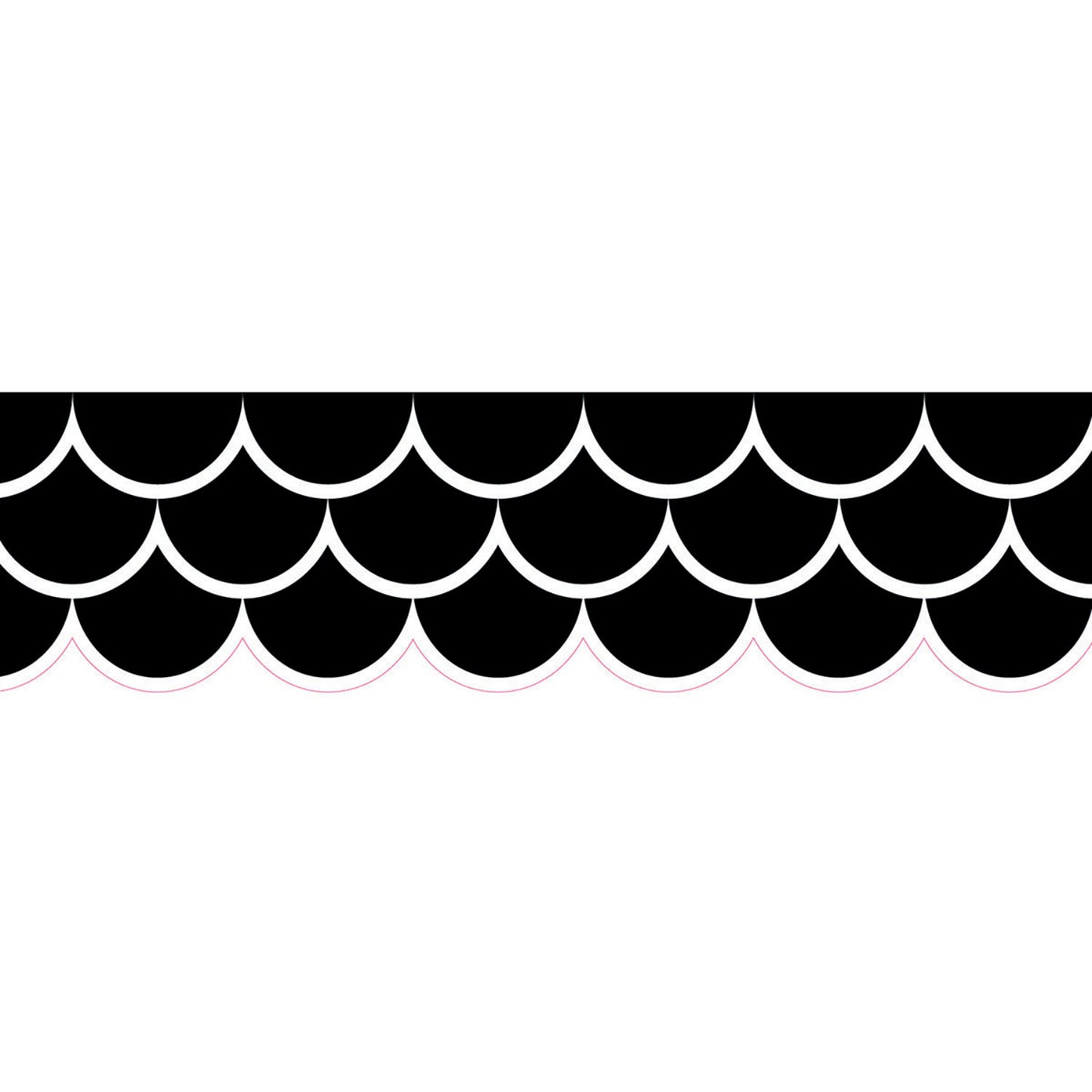 Black Scallops EZ Border™, 48 Feet