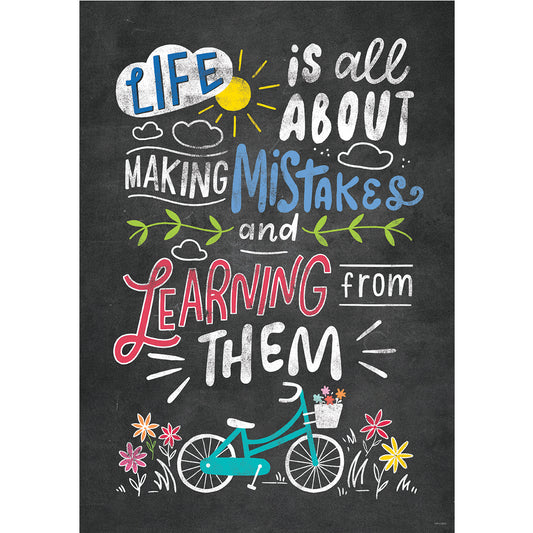 Mistakes Inspire U Poster