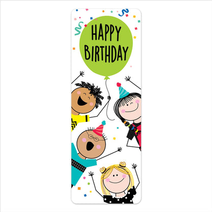 Happy Birthday Bookmark, Pack of 30