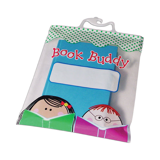 Book Buddy Bags, 10.5" x 12.5", 6 Per Pack, 3 Packs