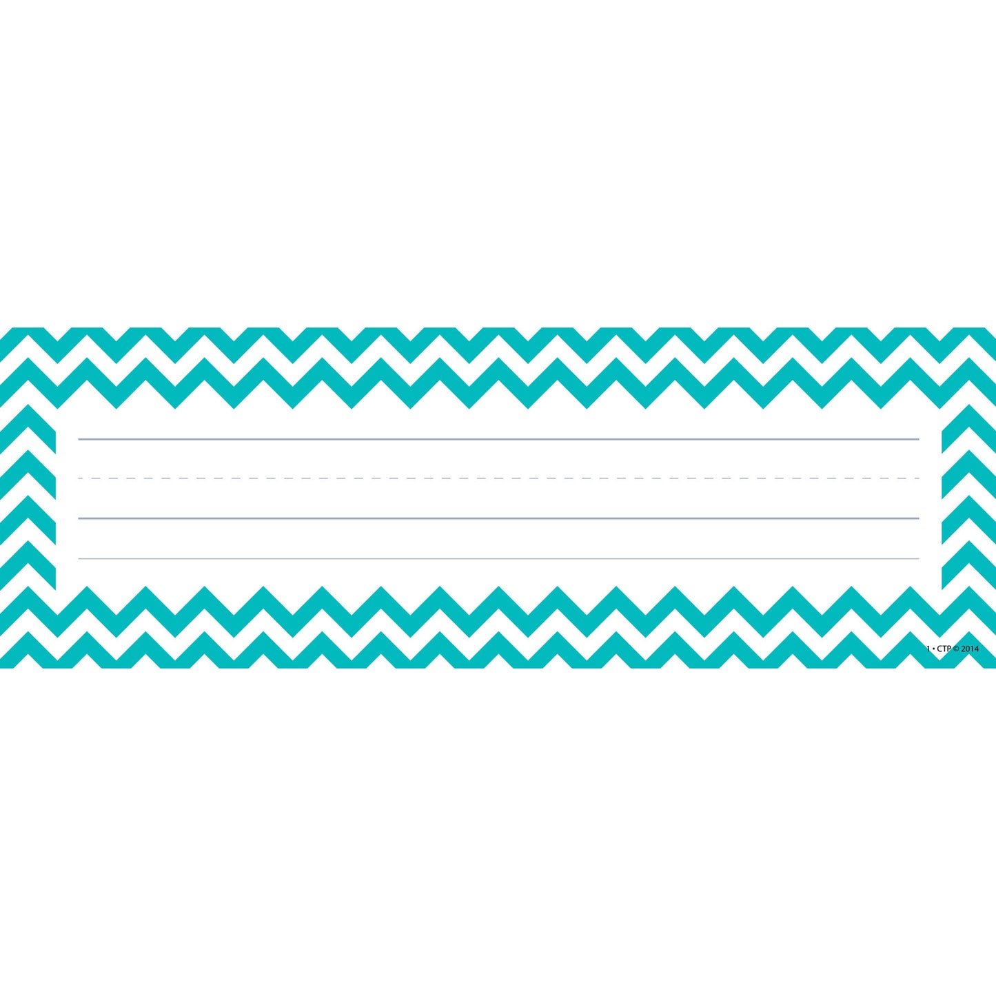 Chevron Solids Name Plates, 36 Per Pack