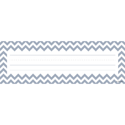 Chevron Solids Name Plates, 36 Per Pack