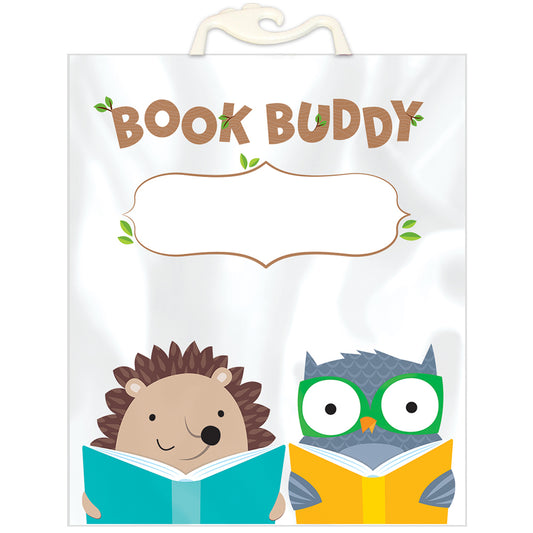 Woodland Friends Book Buddy Bag, 6 Per Pack, 3 Packs