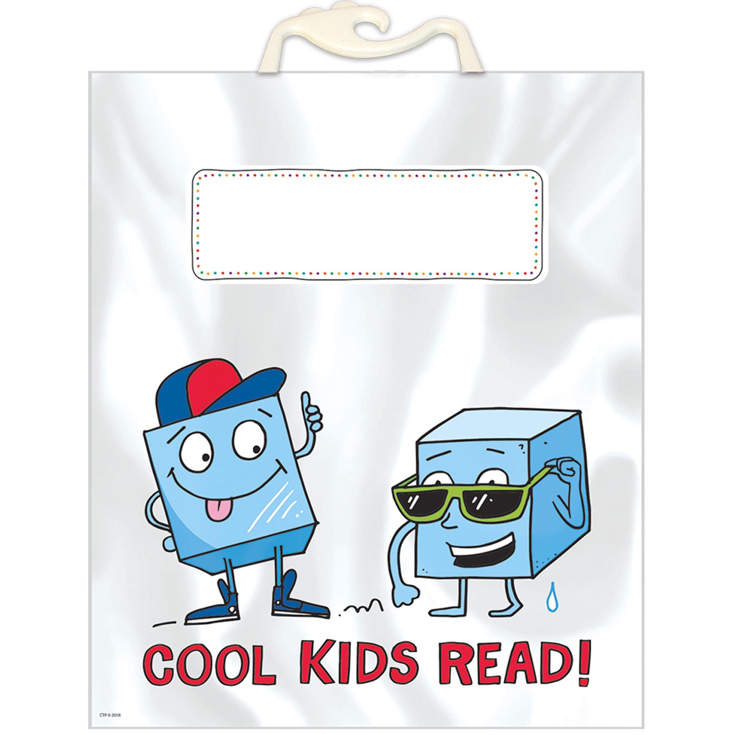 Cool Kids Read Book Buddy Bag, 6 Per Pack, 3 Packs