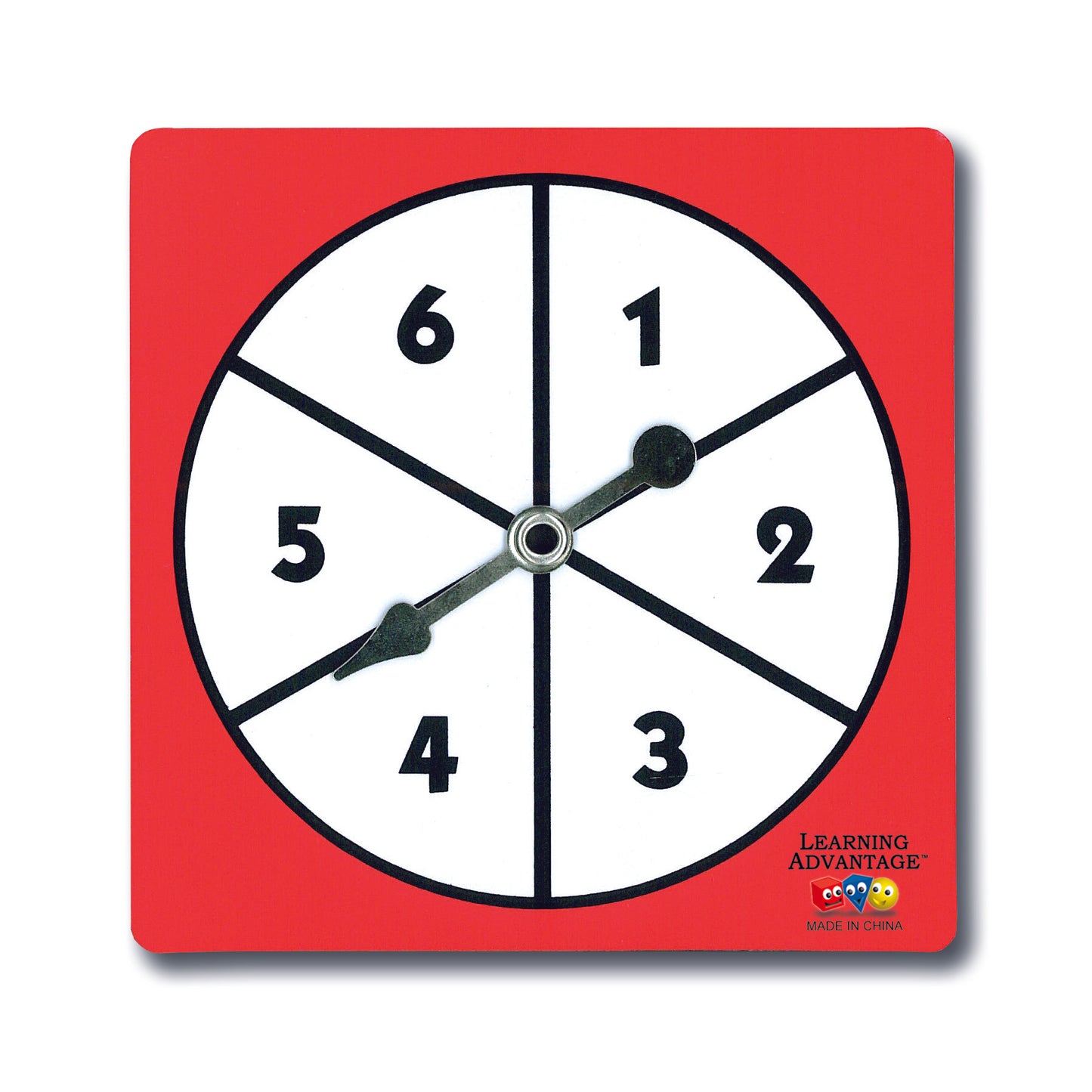 1-6 Number Spinners - Set of 5