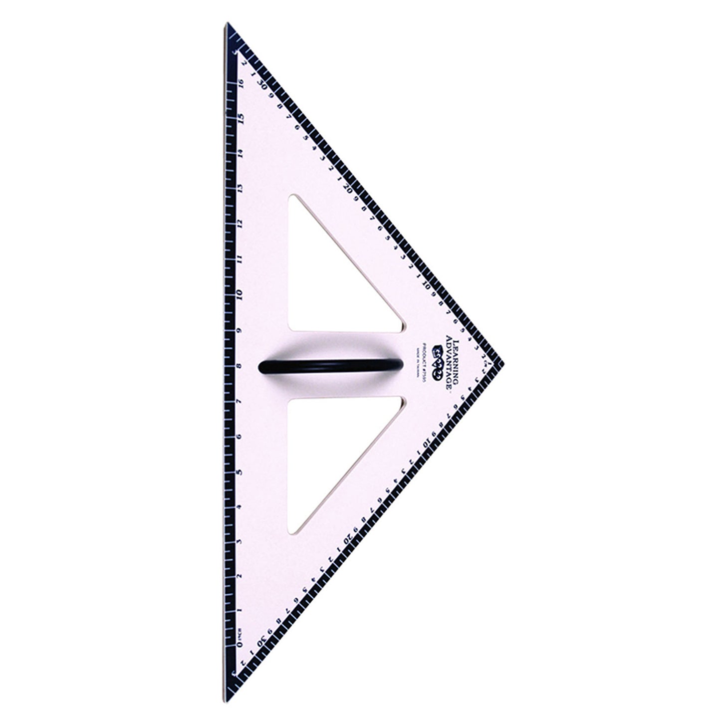 Dry Erase Magnetic Triangle - 45/45/90 Degrees