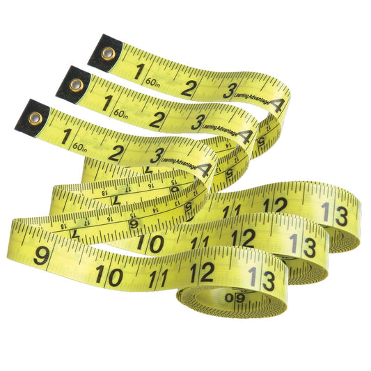 Tape Measures, 10 Per Pack, 3 Packs