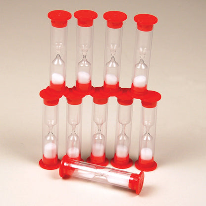 Sand Timers - 1 Minute - Set of 10