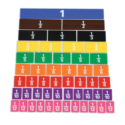 Fraction/Decimal Tiles - 51 Per Set - 2 Sets