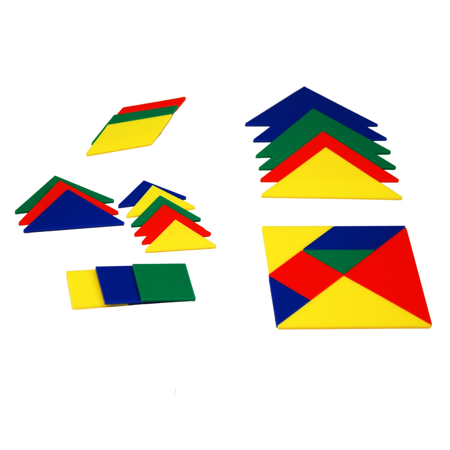 Tangrams - Set of 4 - 28 Pieces