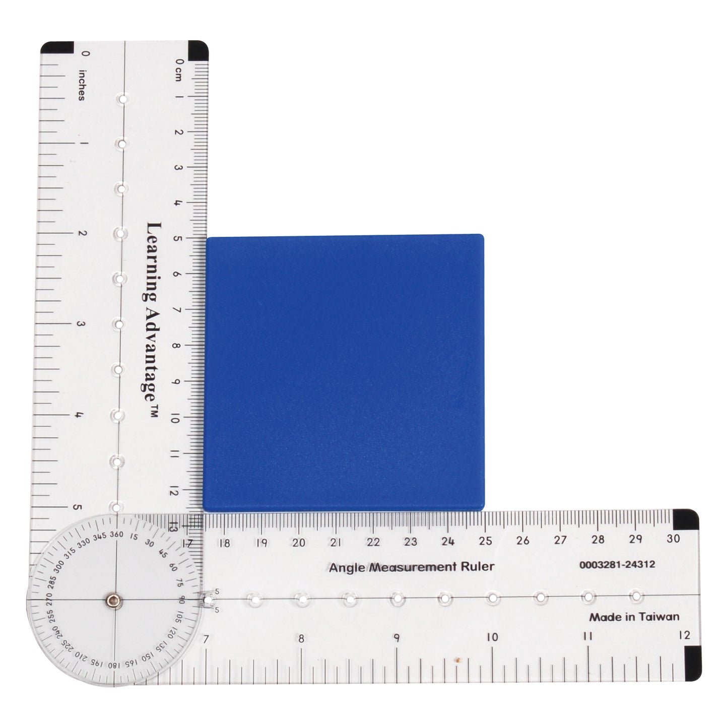 Angle Measurement Ruler, Pack of 6