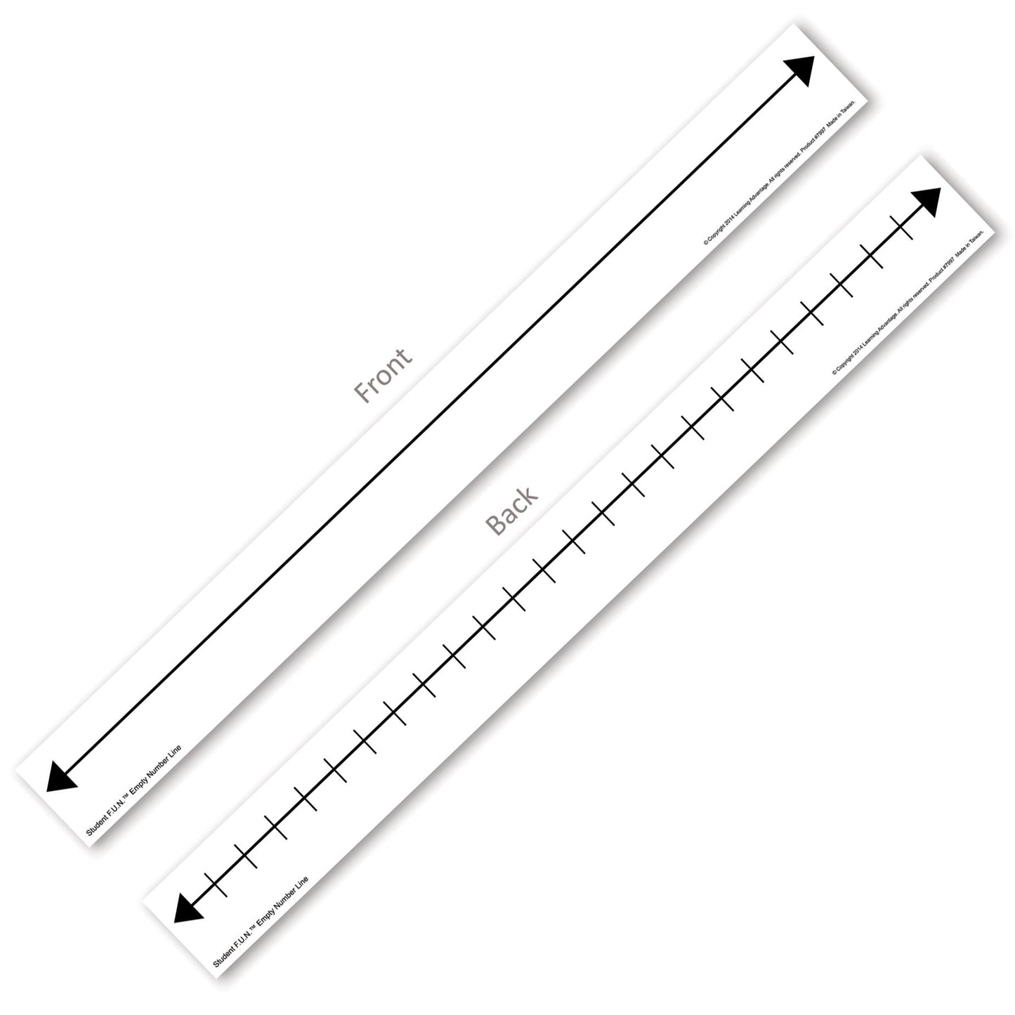 (2 ST) STUDENT F.U.N. 10 SET EMPTY NUMBER LINES