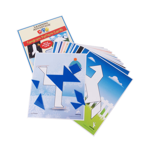 (2 ST) TANGRAMS AND PATTERN CARDS