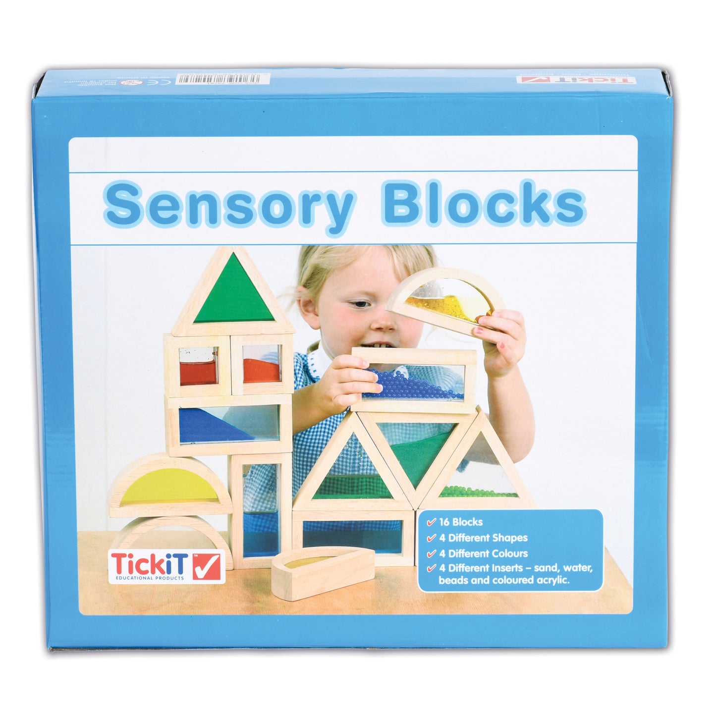 Sensory Blocks - Set of 16
