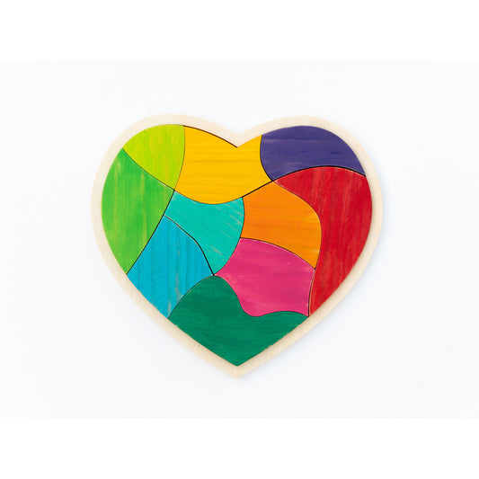 Heart Full of Colors Puzzle