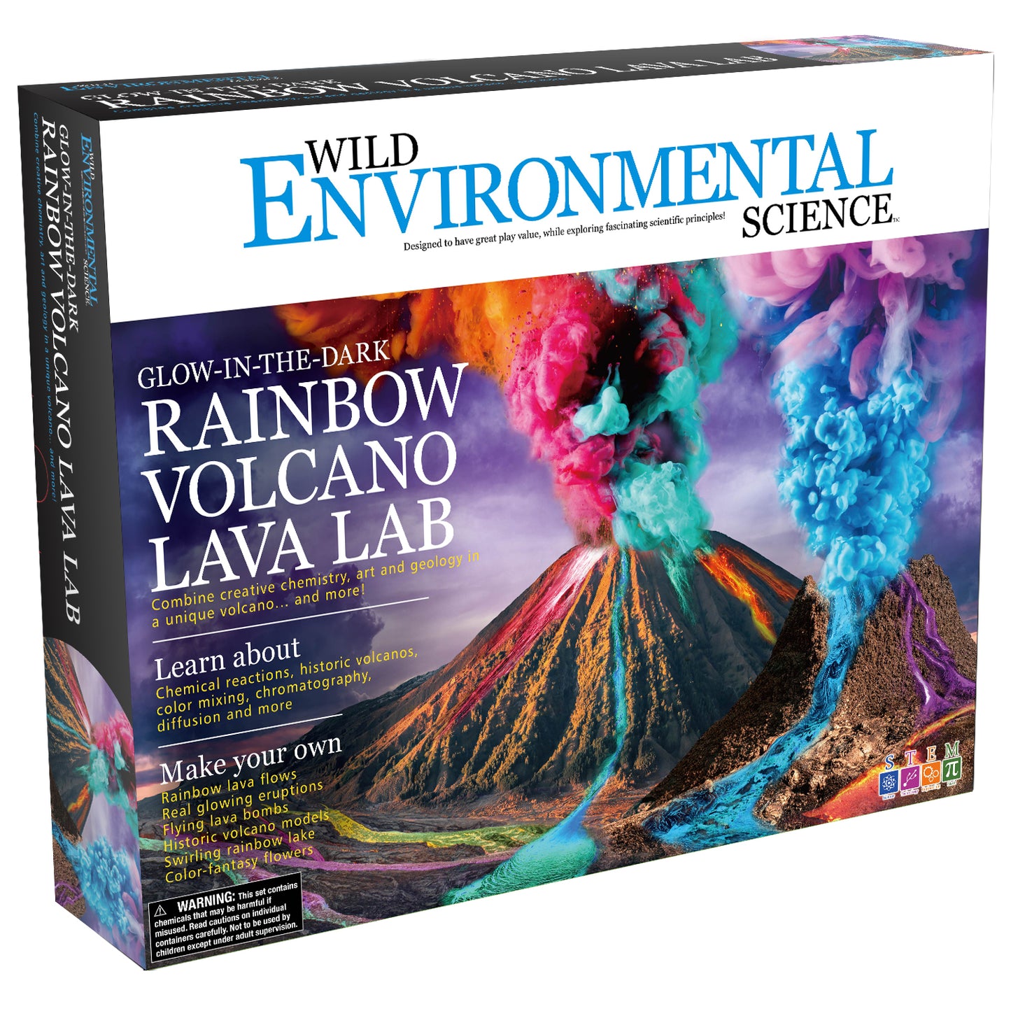 Rainbow Volcano Lava Lab