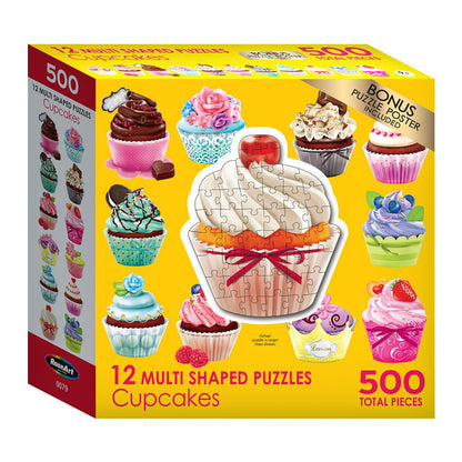 Cupcakes I Multi Shaped Puzzles