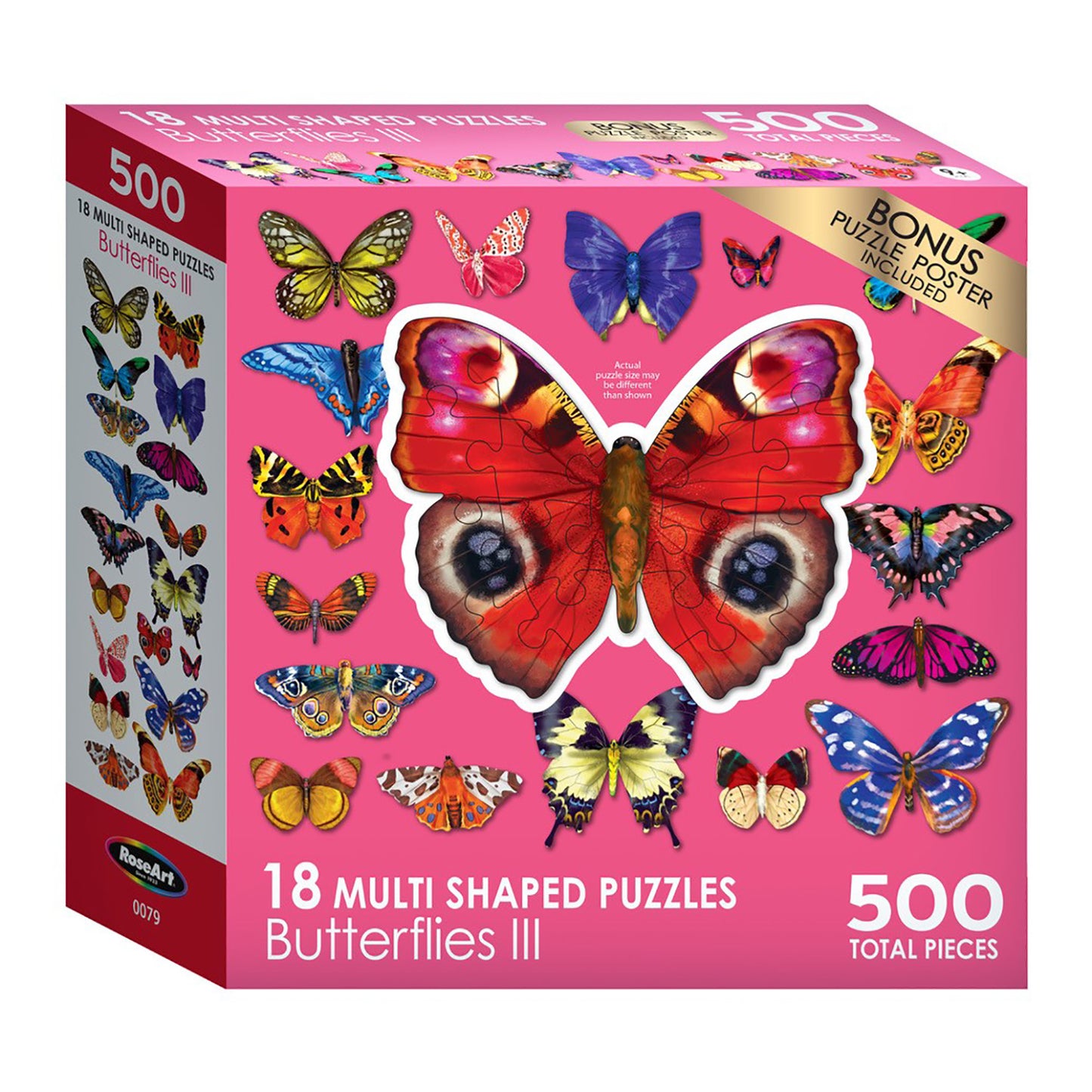 Butterflies III Multi Shaped Puzzles