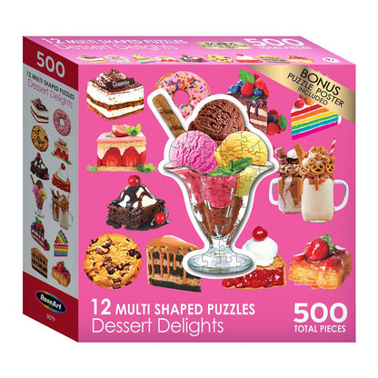 Dessert Delights Multi Shaped Puzzles