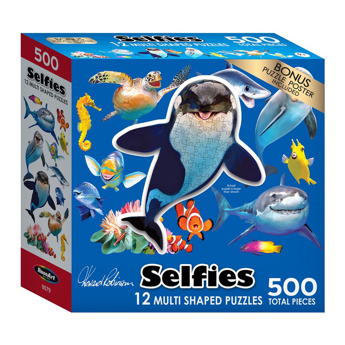 Ocean Selfies Multi Shaped Puzzles