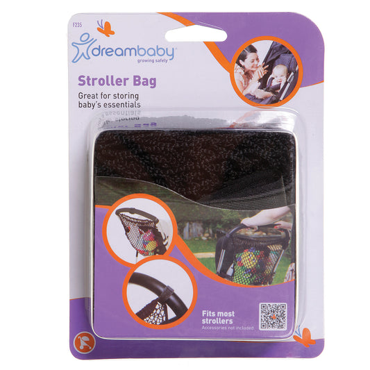 Strollerbuddy Stroller Blk Mesh Bag